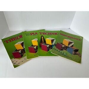 Bastien Piano Basics Level 3 Set of 4 Books Piano Theory Technic Performance